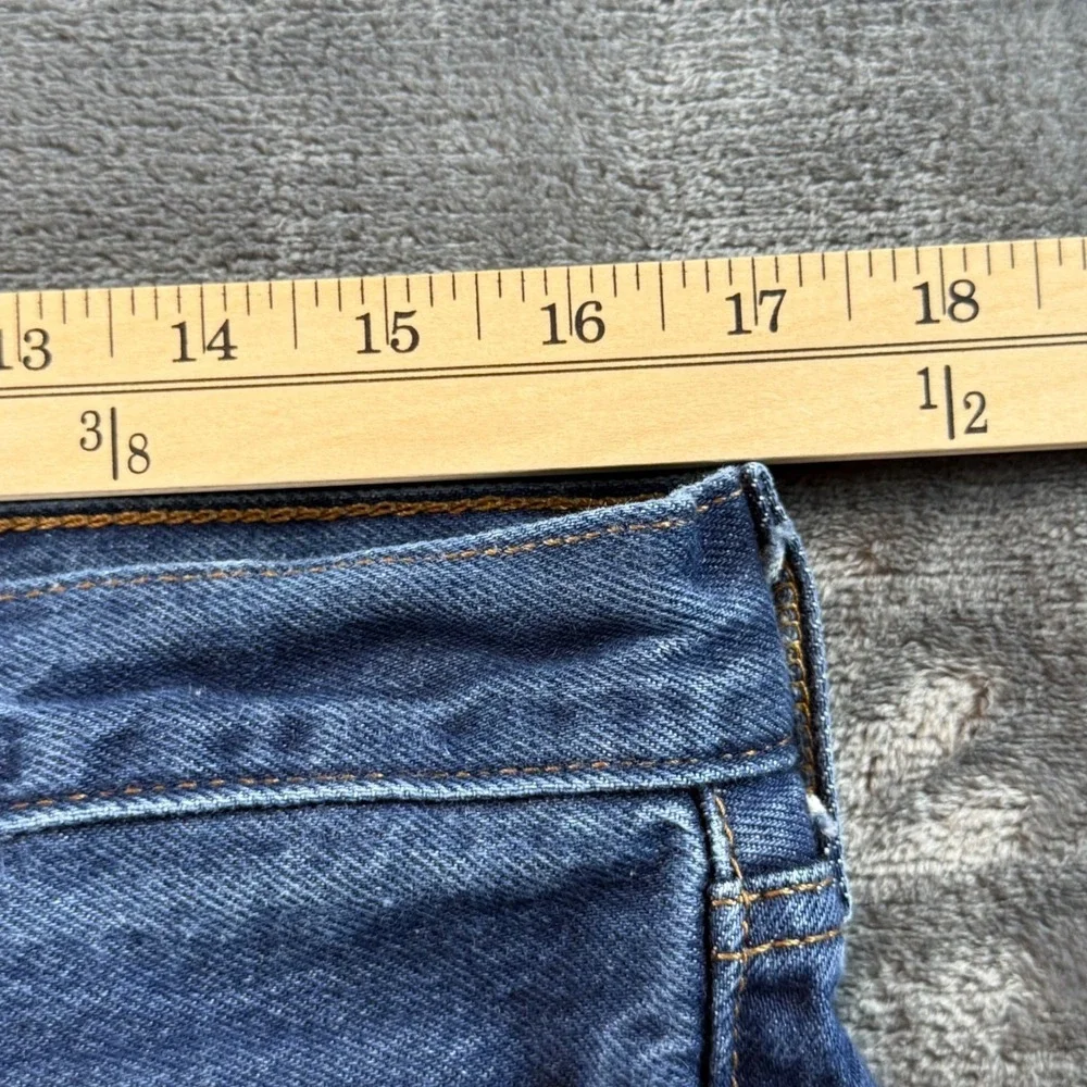 Levi's 501 Men's Jeans Straight Leg Size 34X34‎ Dark Wash 5 Button Fly